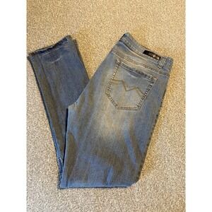 CJ Black Premium Skinny Flex Jeans Men's 38x32  Blue Medium Wash Denim